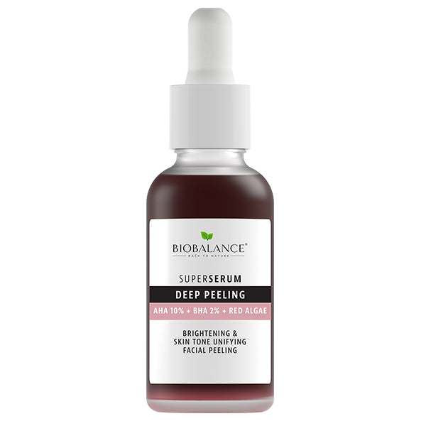 BIOBALANCE Super Serum Deep Peeling AHA 10% + BHA 2% + Red Algae
