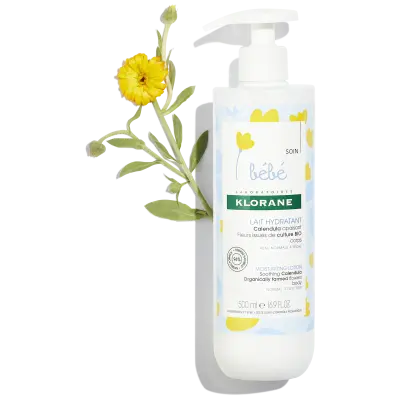 KLORANE BÉBÉ Lait hydratant au Calendula 750ml