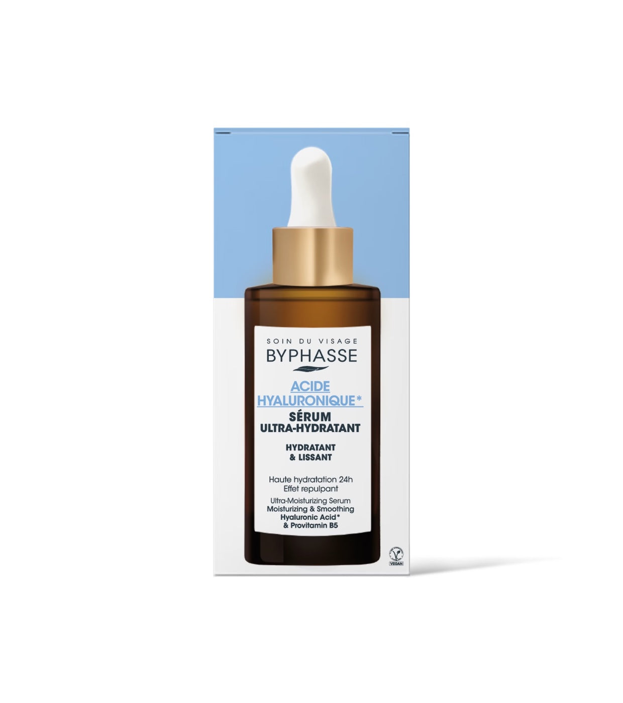BYPHASSE serum hydratant à l'acide hyaluronique