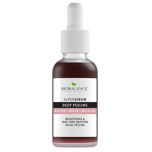 BIOBALANCE Super Serum Deep Peeling AHA 10% + BHA 2% + Red Algae