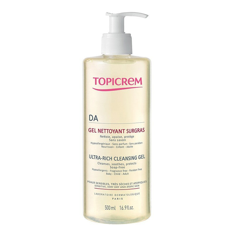 TOPICREM DA gel nettoyant surgras