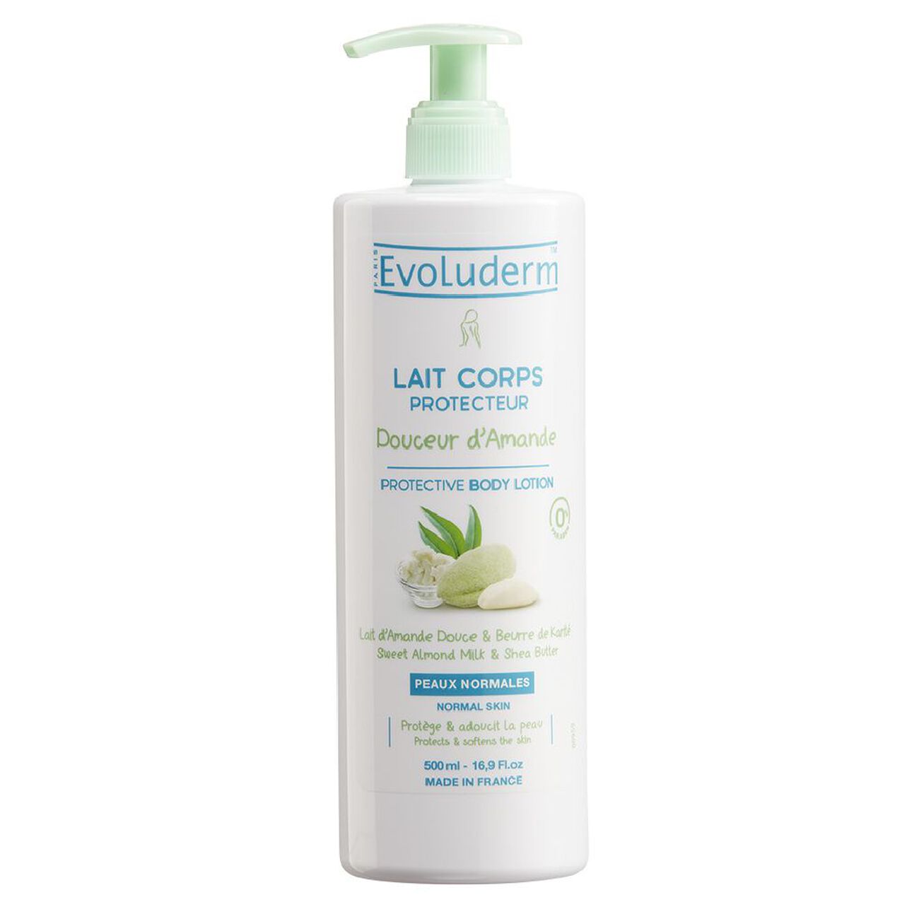 EVOLUDERM lait protecteur douceur d'amandes